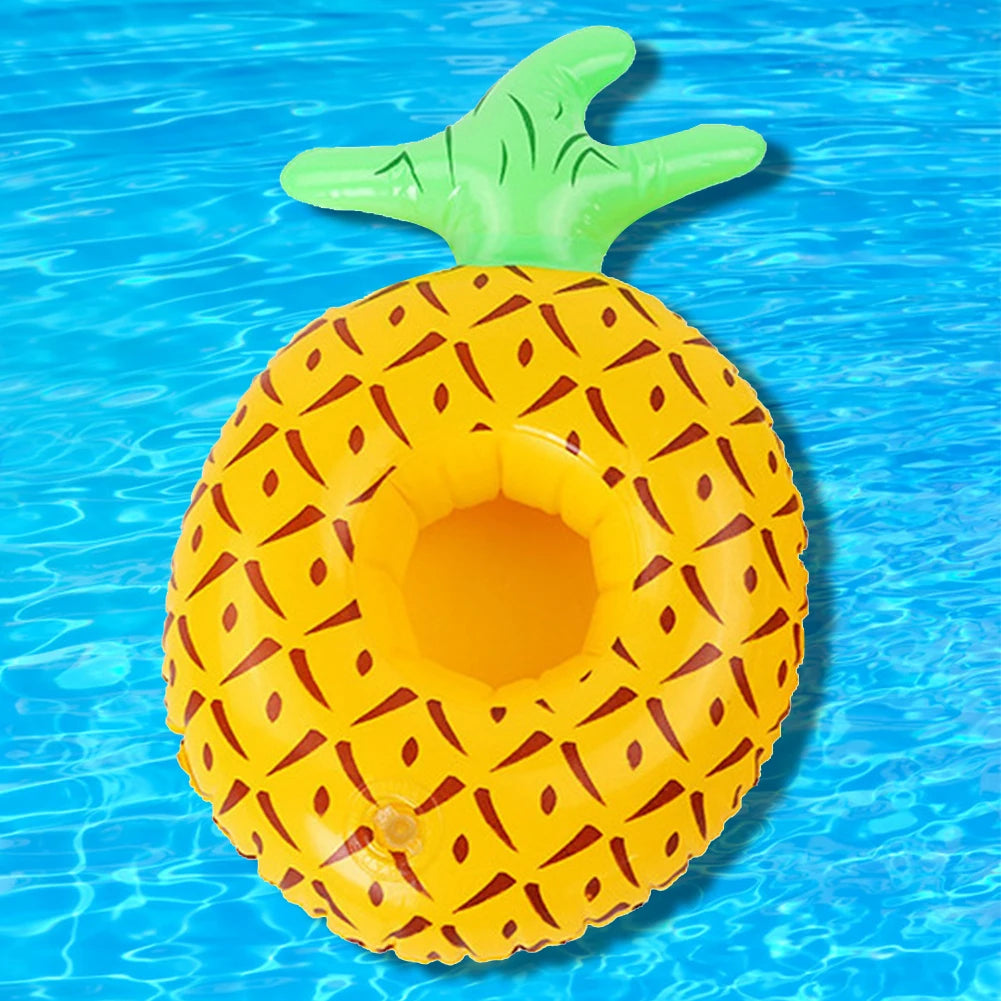 Inflatable pool float