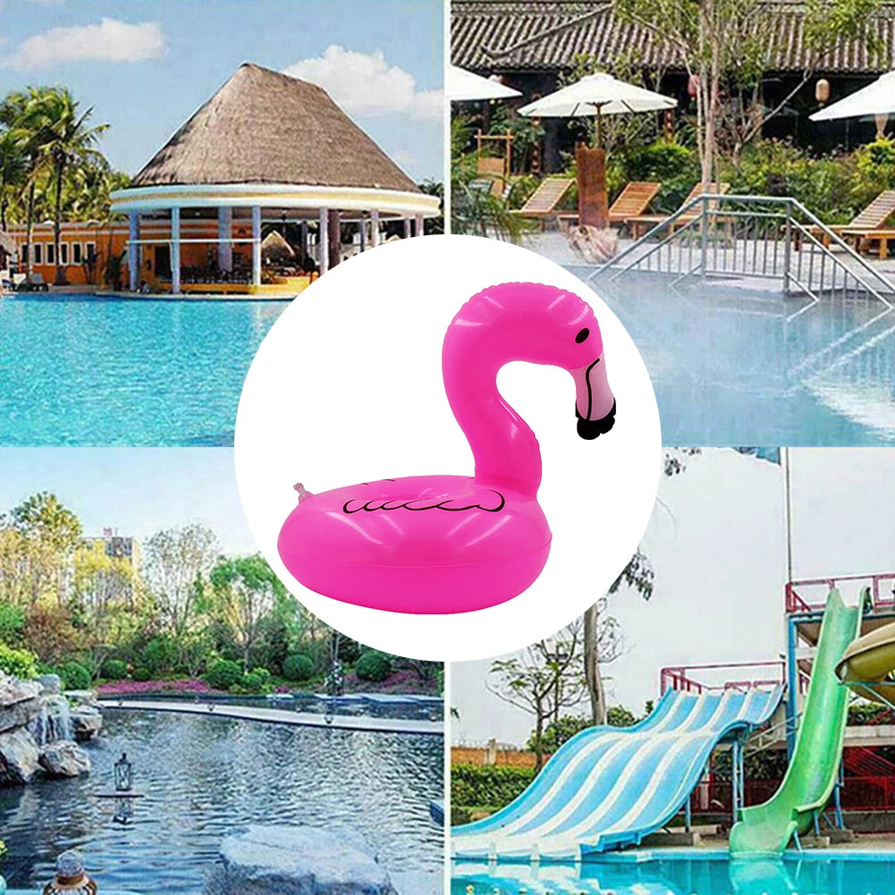 Inflatable pool float