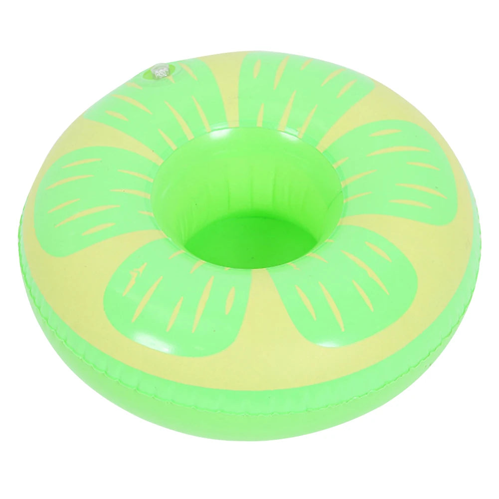 Inflatable pool float